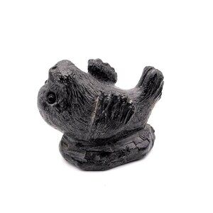 Wolf Original Young Seal Handcrafted Sculpture Figure Canada Signed Stone/Resin